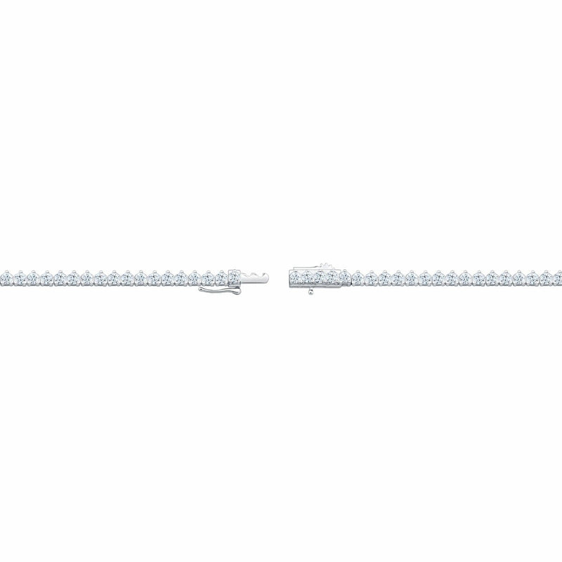 Costco 10ct diamond tennis necklace white gold, imported from the UK
