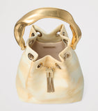 Jimmy Choo Bon Bon lambskin top-handle bag - British product
