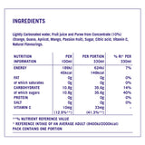 Rio Tropical fruit-flavoured sparkling water 24 x 330ml cans, imported from the UK
