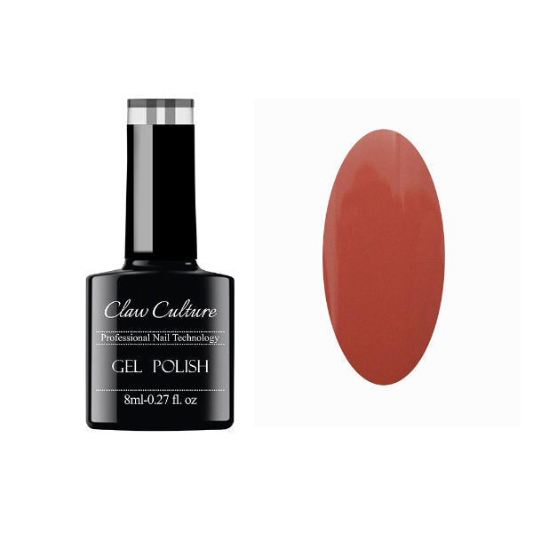 Claw Culture gel nail polish Sienna 8ml, imported from the UK