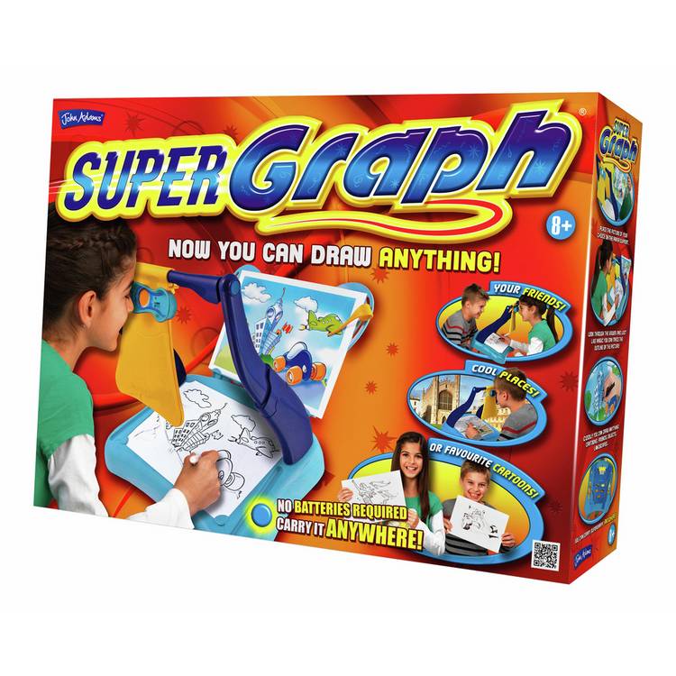 John Adams SuperGraph drawing system set, imported from the UK