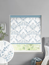 Next Laura Ashley Blue Parterre Made to Measure Roller Blind- Buy online at McGrocer