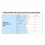 SoSweet Blue Sweet Mix sweets 1kg, imported from the UK