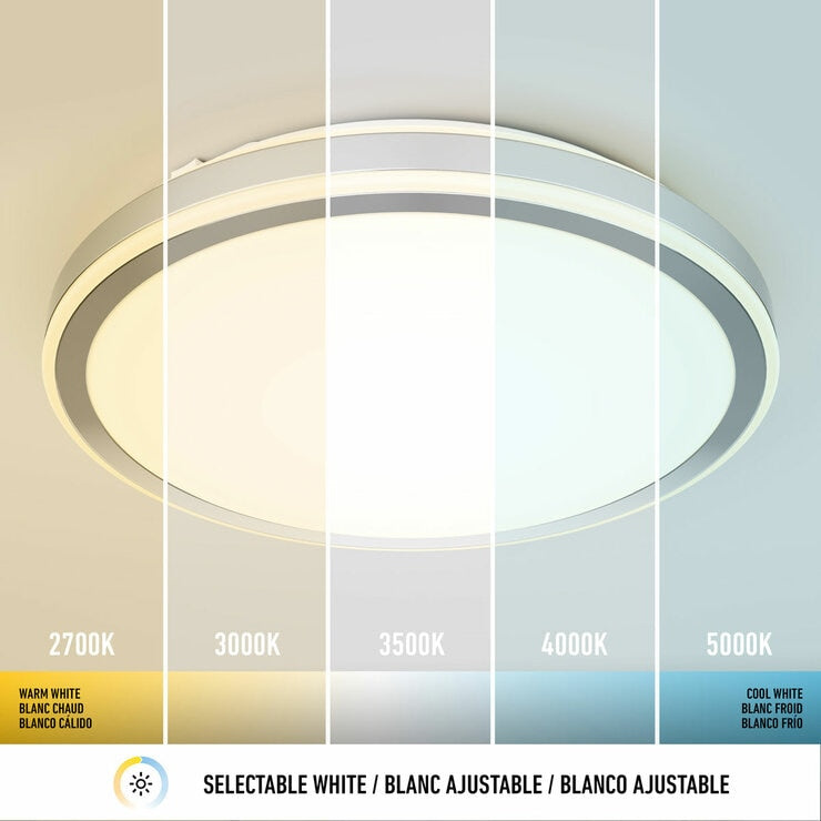 Artika Altitude flush mount LED ceiling light, UK version