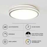 Artika Altitude flush mount LED ceiling light, UK version
