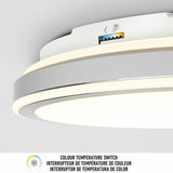 Artika Altitude flush mount LED ceiling light, UK version