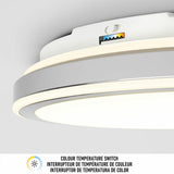 Artika Altitude flush mount LED ceiling light, UK version