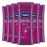 Vaseline mature skin rejuvenation body lotion 6 x 400ml (British brand)