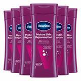 Vaseline mature skin rejuvenation body lotion 6 x 400ml (British brand)
