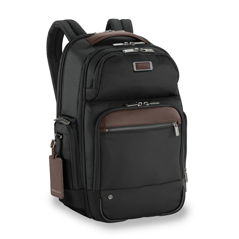 Briggs & Riley medium cargo backpack with laptop sleeve (British brand)