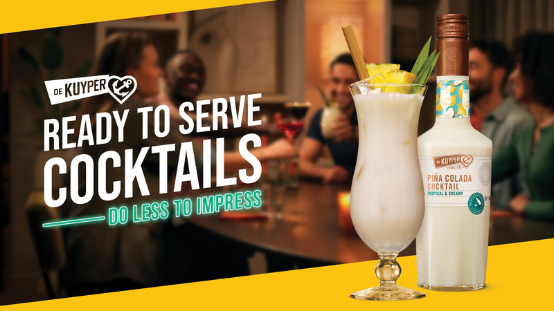 De Kuyper ready to serve Pina Colada cocktail 50cl, UK version