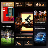 Hisense 75A6QTUK 75 inch 4K UHD Smart TV (British brand)