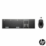 HP multi-device rechargeable keyboard and mouse combo - British product