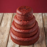 Nude Cakes 4-tiered sponge cake in 4 flavours 6.9kg (British brand)
