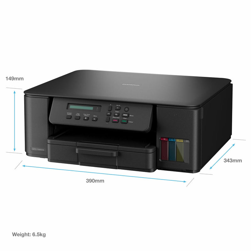 Brother DCP-T580DW 3-in-1 ink tank printer, UK version