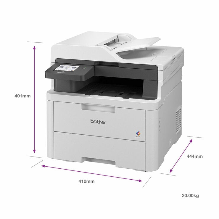 Brother MFC-L3740CDWE colour LED all-in-one printer - British product