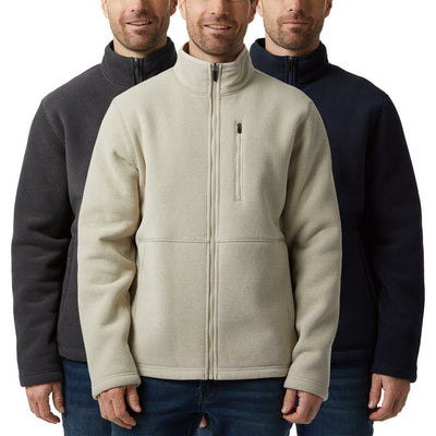 32 Degrees Men's Weekend Sherpa Fleece Jacket