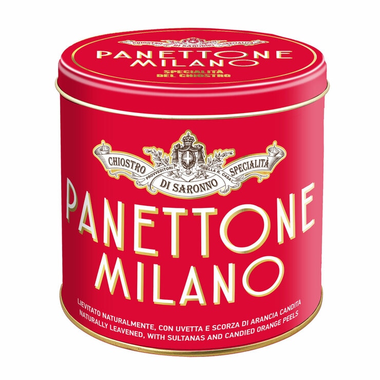 Lazzaroni classic panettone raisin candied orange 1kg, UK version
