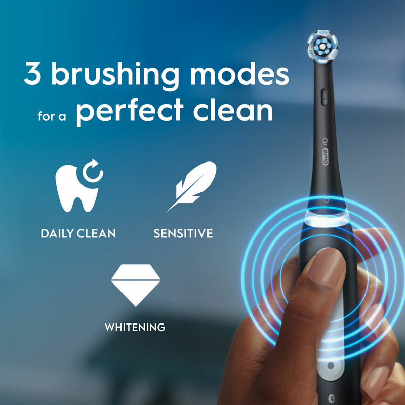 Oral-B iO 3 duo pack electric toothbrush black blue, UK version
