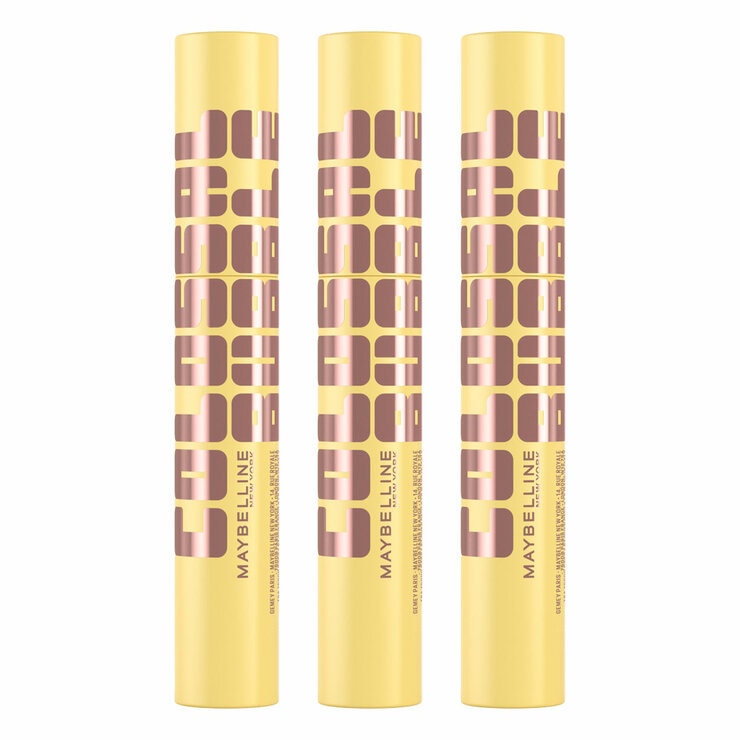 Maybelline Colossal Bubble mascara 3 pack - British product
