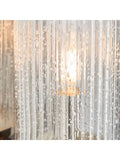 Gallery Home Yazmin wall light, silver finish (British brand)