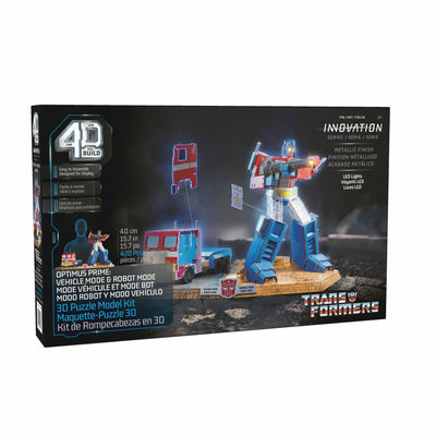 Costco UK 4D Build Transformers Optimus Prime 3D Puzzle Model Kit- Buy online at McGrocer