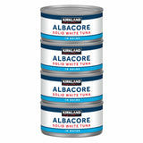 Kirkland Signature solid white tuna in brine 8x198g - British product