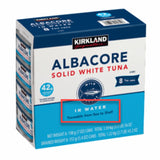 Kirkland Signature solid white tuna in brine 8x198g - British product