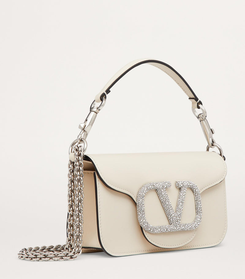 Valentino Garavani Locò leather shoulder bag, UK version