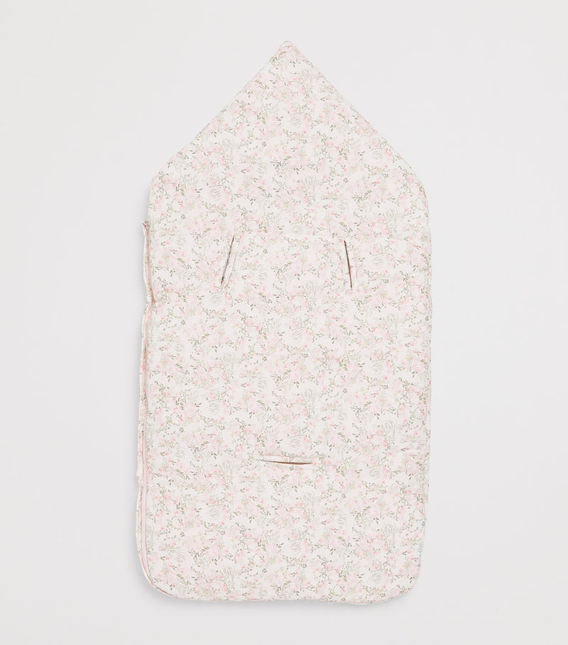 Tartine et Chocolat cotton floral print sleeping nest - British product