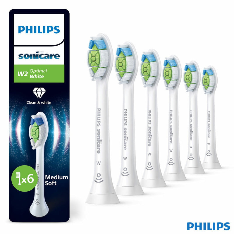 Philips Sonicare Optimal White brush heads 6 pack (British brand)