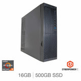 CyberPowerPC AMD Ryzen 5 desktop PC with 16GB RAM, UK version