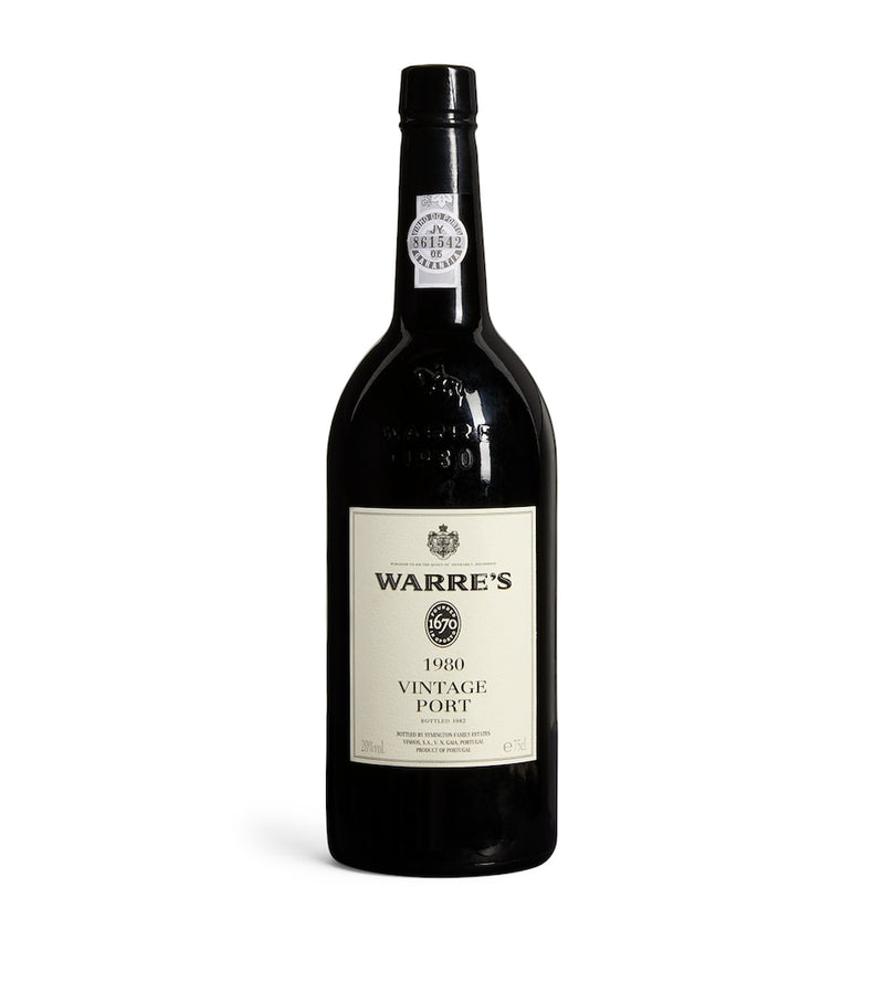 Warre's Vintage Port 1980 75cl, imported from the UK