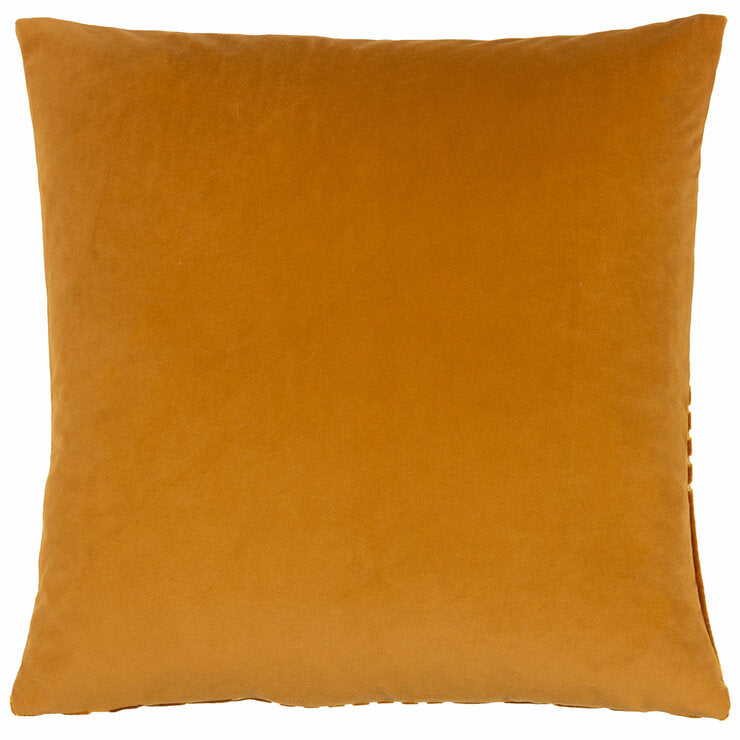 Paoletti Evoke gold velvet cushion 2 pack 45x45cm, imported from the UK