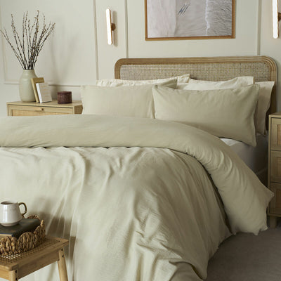 Costco UK Belledorm Avantika Natural Cotton Bedding Set- Buy online at McGrocer