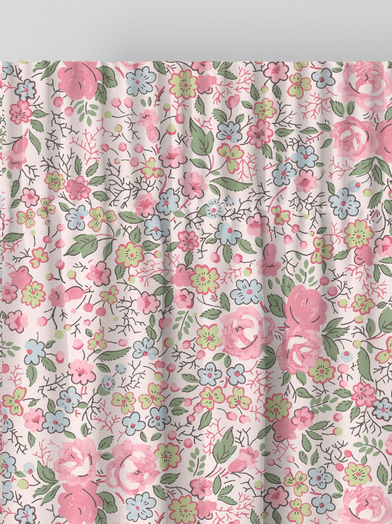 Laura Ashley curtains Peony Pink Rowena made to measure, UK version