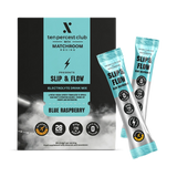 Holland & Barrett The Ten Percent Club Slip & Flow Electrolytes Blue Raspberry 28 Sachet- Buy online at McGrocer
