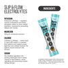 The Ten Percent Club Slip & Flow Electrolytes Blue Raspberry 28 Sachet - British product