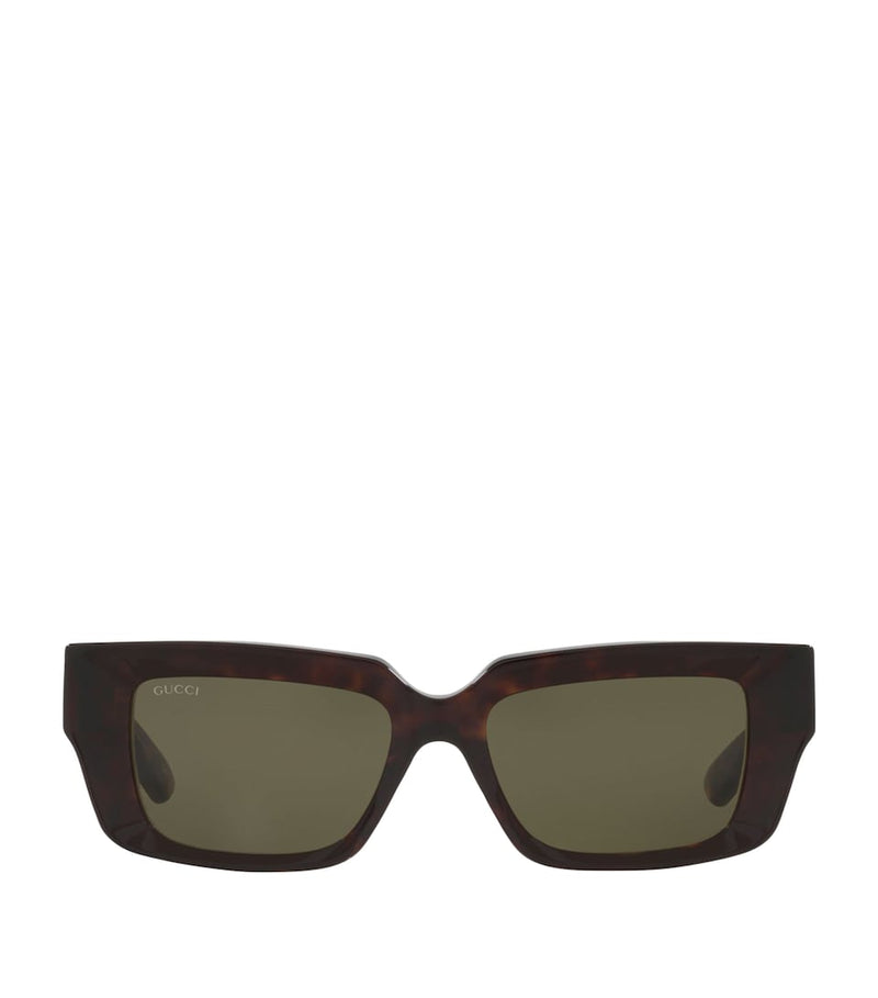 Timeless Gold-Tone Sunglasses with Recycled Acetate Frame