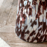 Gallery Murano brown glass side table 46.5cm - British product