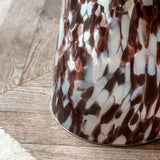 Gallery Murano brown glass side table 46.5cm - British product