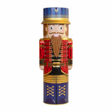 Silver Crane Christmas Nutcracker fudge tin three colours 300g (British brand)