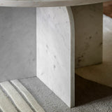Gallery Amalfi white marble coffee table, UK version