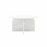 Gallery Amalfi white marble coffee table, UK version