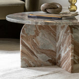 Gallery Amalfi natural marble coffee table 80 cm, UK version