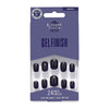 Elegant Touch Gel Finish Inky Blue Nail Polish - British product