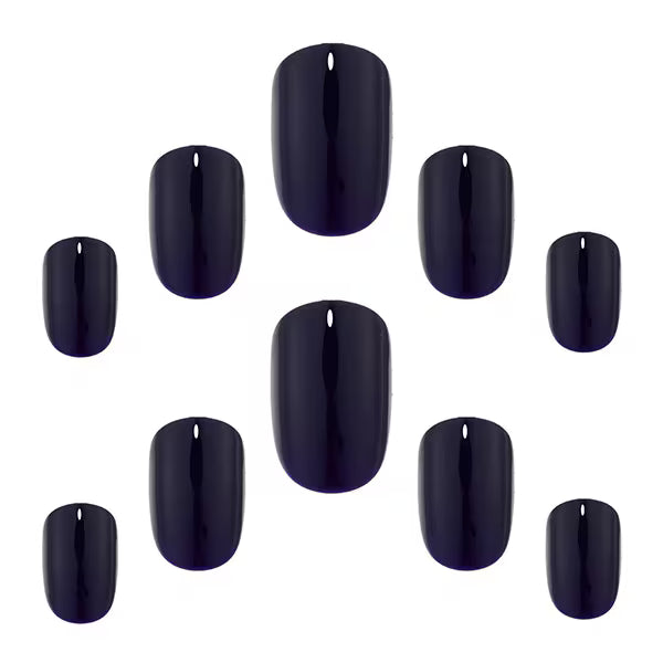 Elegant Touch Gel Finish Inky Blue Nail Polish - British product