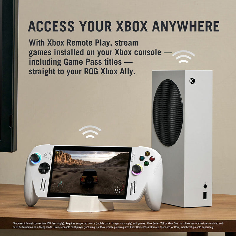ASUS ROG Ally handheld gaming console 7 inch (British brand)
