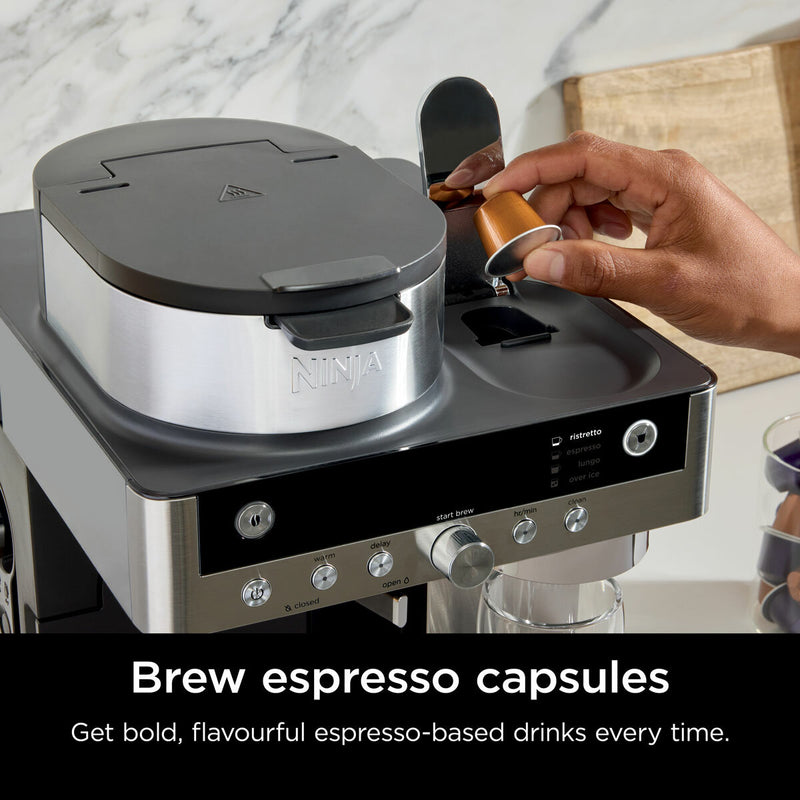Ninja Prestige DualBrew coffee machine, UK version