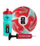 PrecisionPLAY FWC26 football gift set with pump and bottle (British brand)